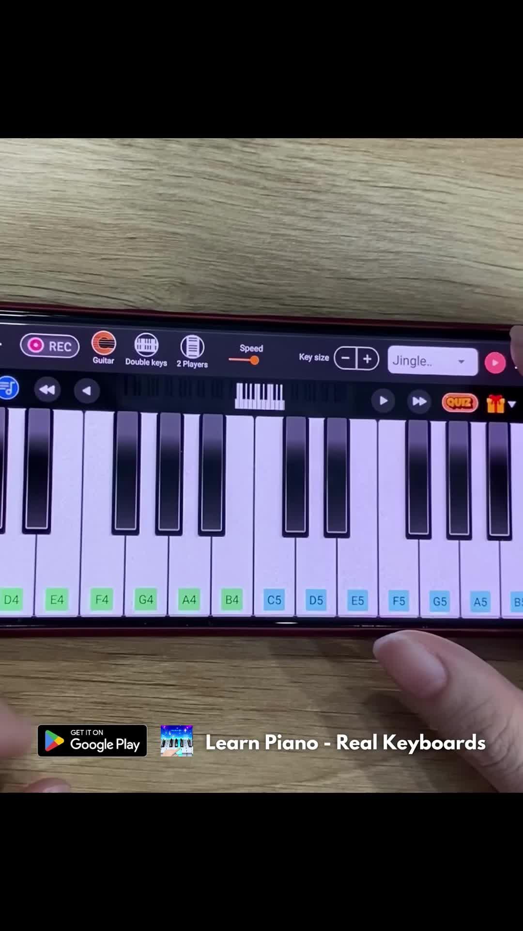 Play chords & songs straight away with this app!