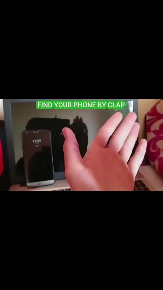 Locate your phone through clapping!