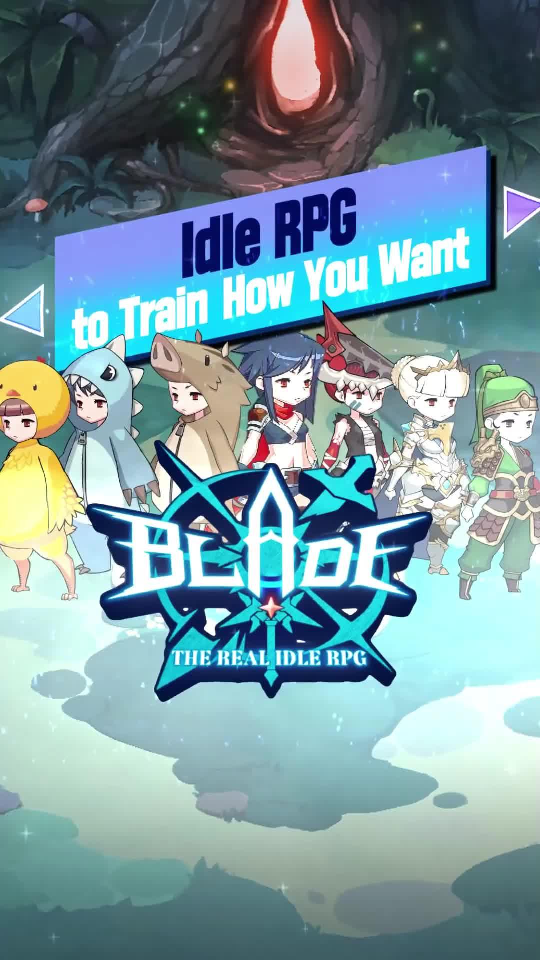 Craft your saga: Blade idle adventure awaits!