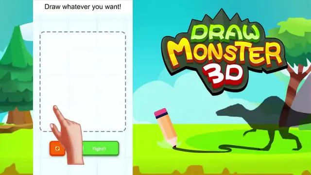 Incrível! Este jogo pode fazer com que as criaturas que você desenha ganhem vida