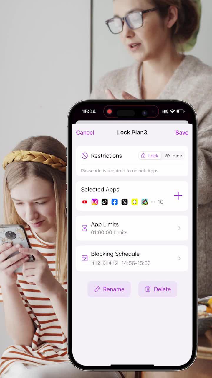 Worried that your children will delete your apps and it will affect your work or life?