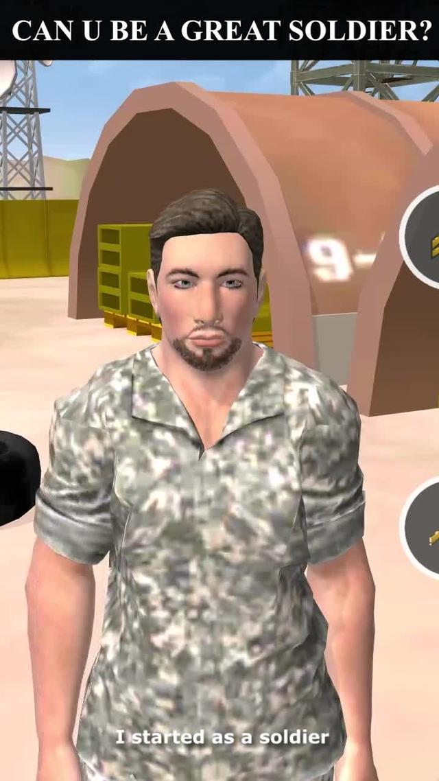 Army commander at battle front