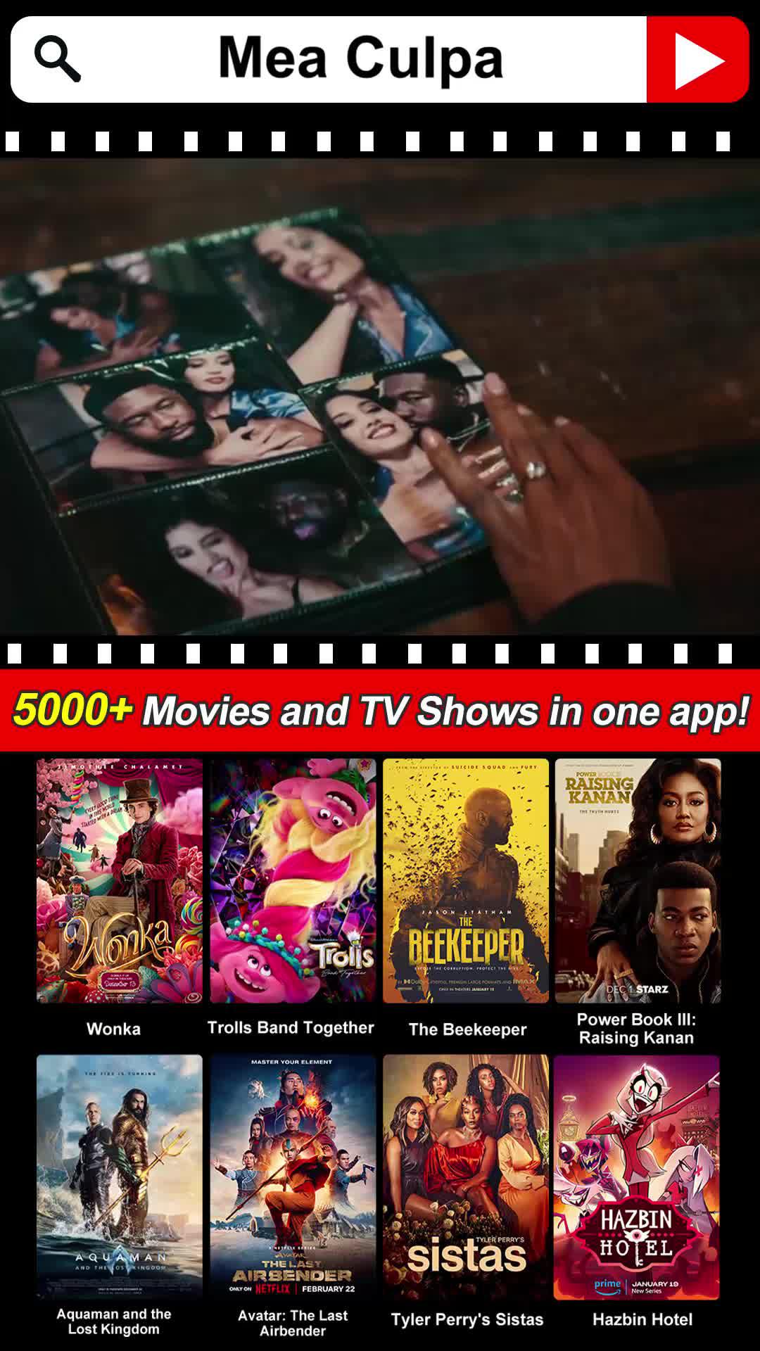 Live updates of popular movies