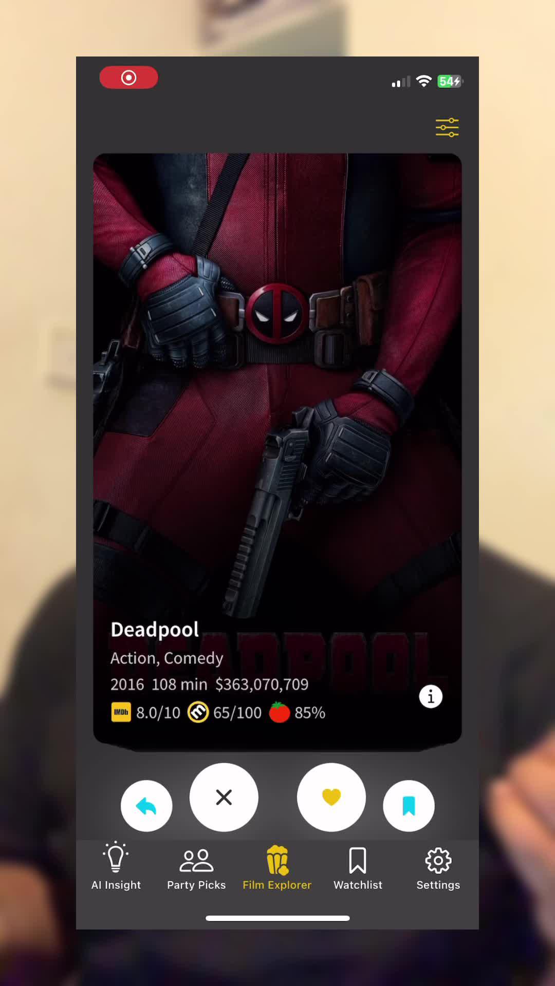 #movienight #tinderformovie  #fyp #gkctd #xyzbca