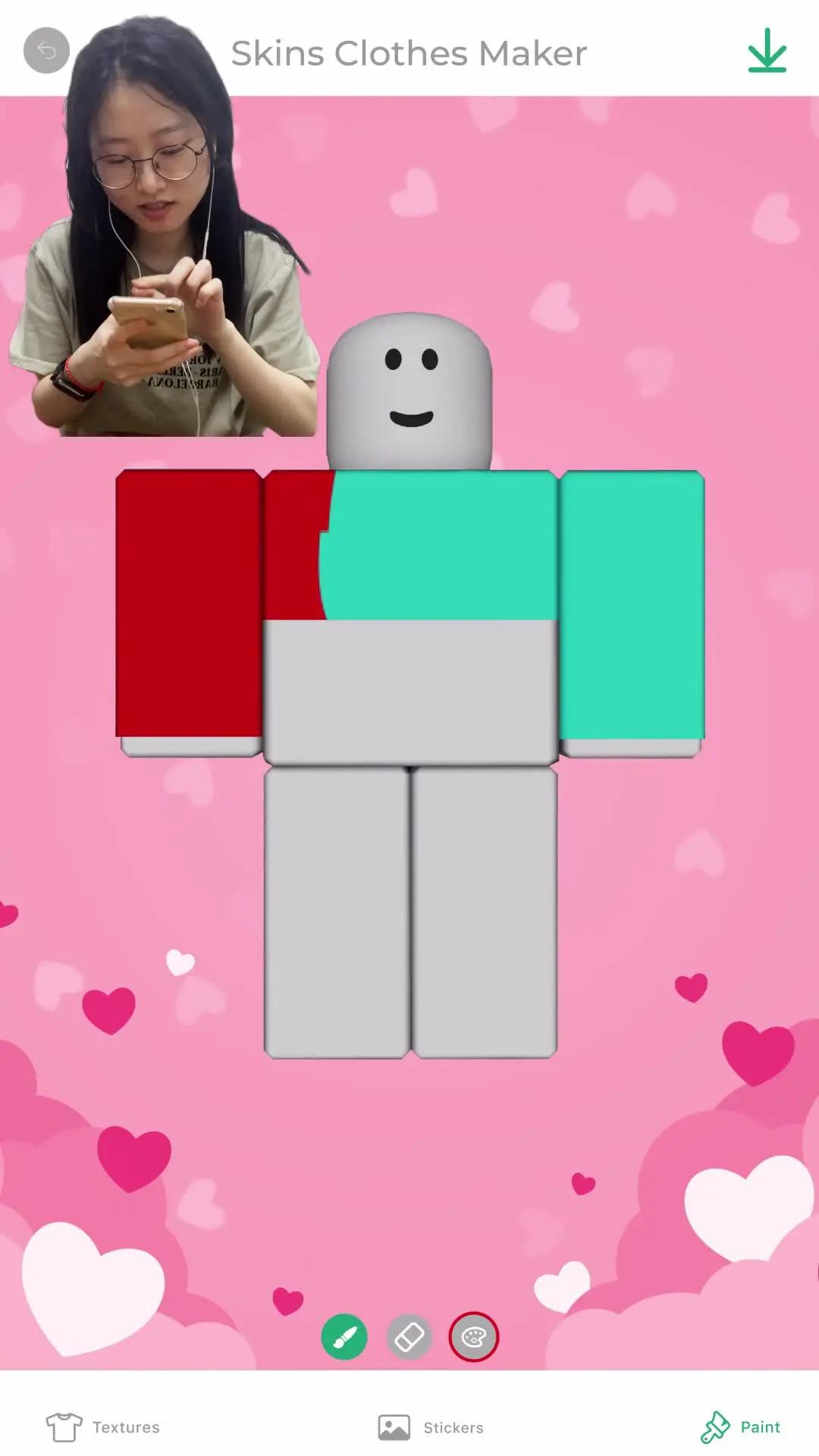 Create unique skins for your characters