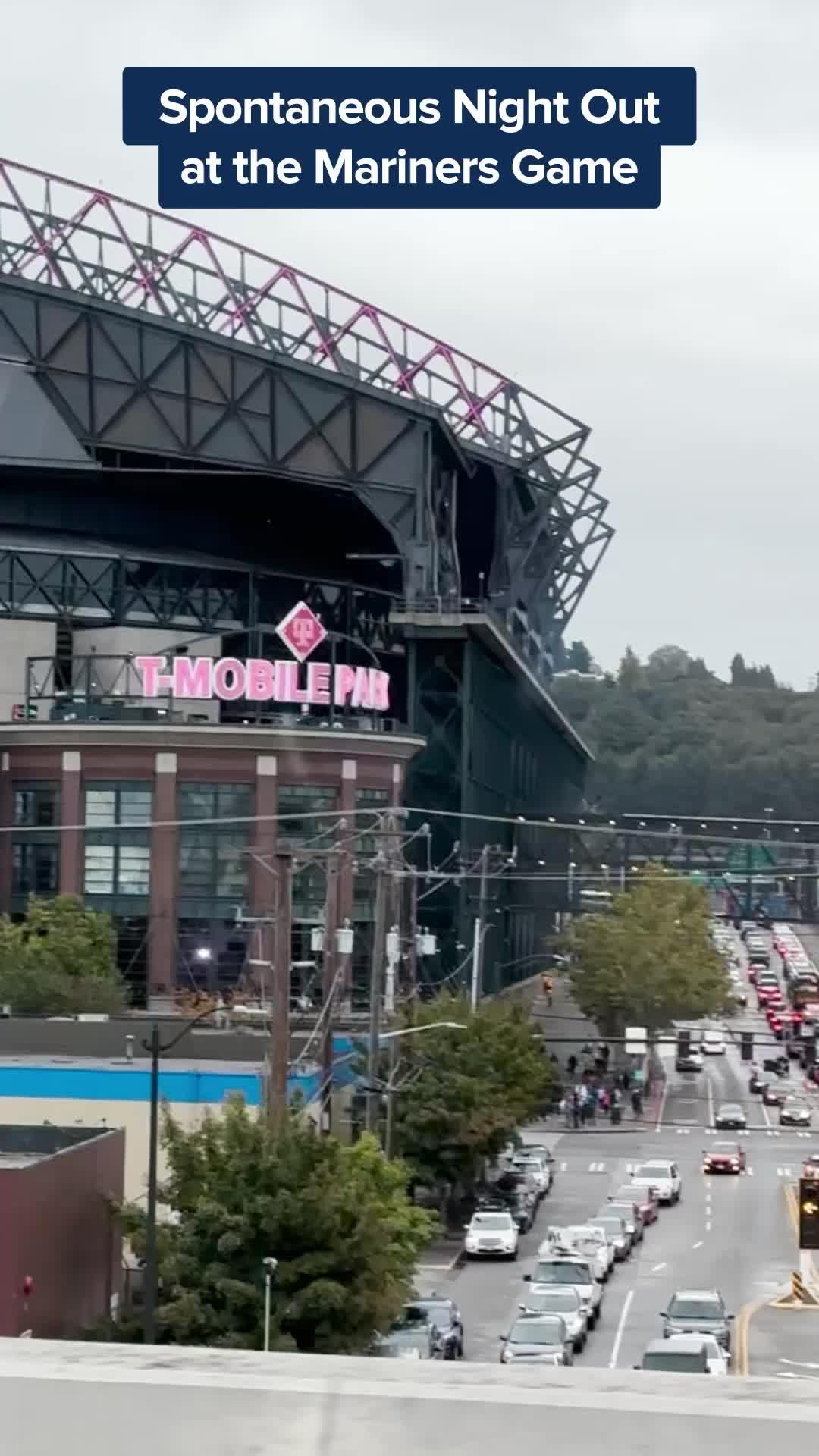 This is such a fun thing to do in Seattle! Download @Gametime and Go Mariners!! #seattle #mariners #ms #Vlog #MLB #baseball #datenight #tickets #deals #fypage #sports