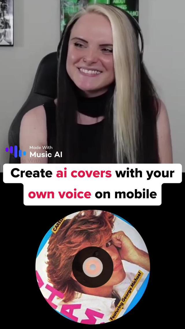 Create AI covers with your own voice on mobile