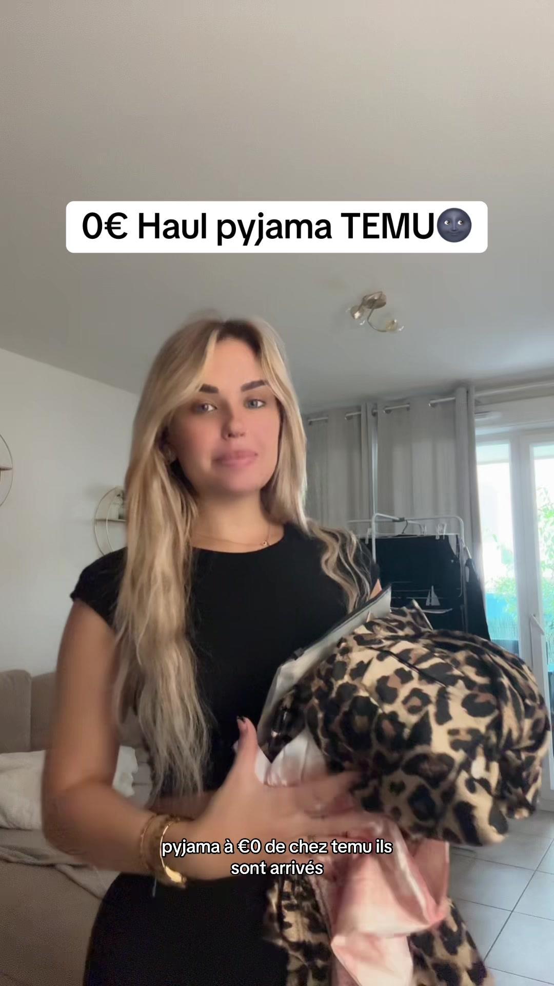 Tous 0 euro pyjamas haul TEMU 🛍️ Livraison rapide et abordable ! 🤩 Trop contente de mes achats 😍 ✅ Profite de mon code: dpj6757 dans la barre de recherche pour les obtenir gratuitement pour nouveaux utilisateurs, lien en bio@Temu @temu_france@temu  ✨ #temu#publicité 