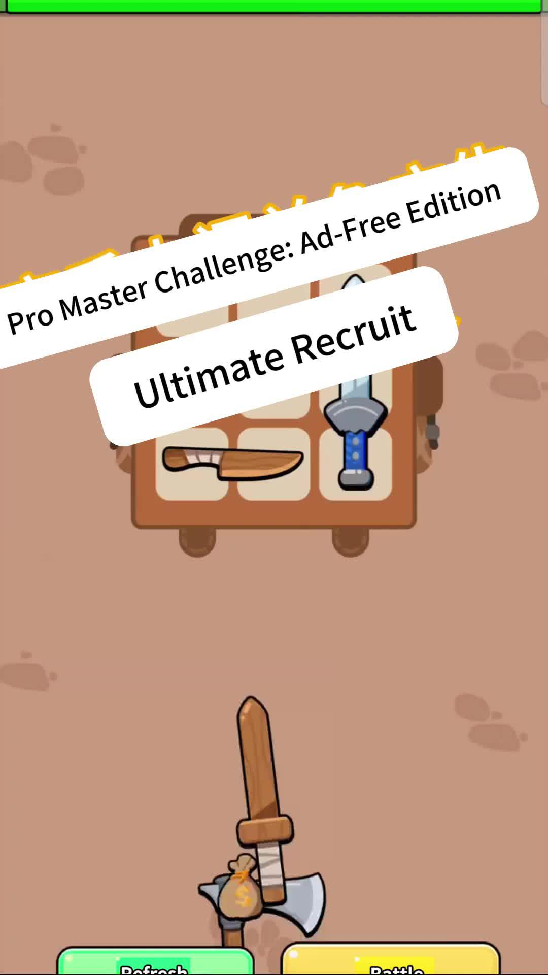 The strongest soldier, attack with all your strength