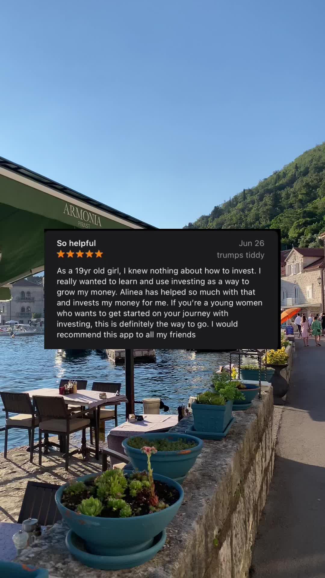 Grow your wealth with Alinea 💸💜 #alineainvest #alineaapp