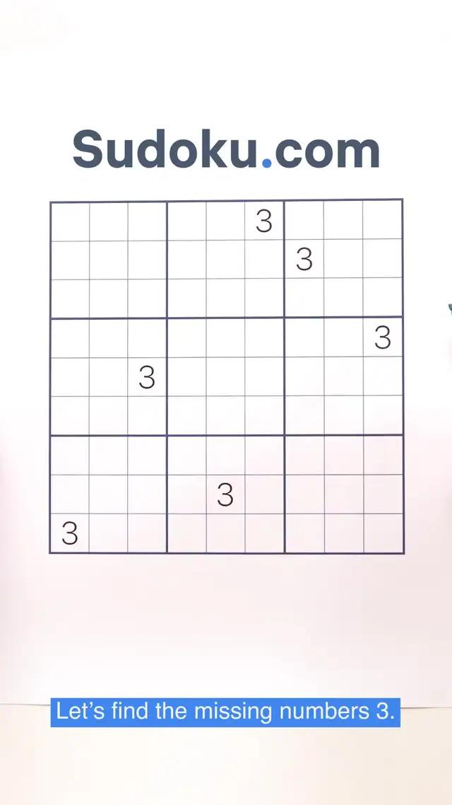 Play SUDOKU – keep your mind occupied!