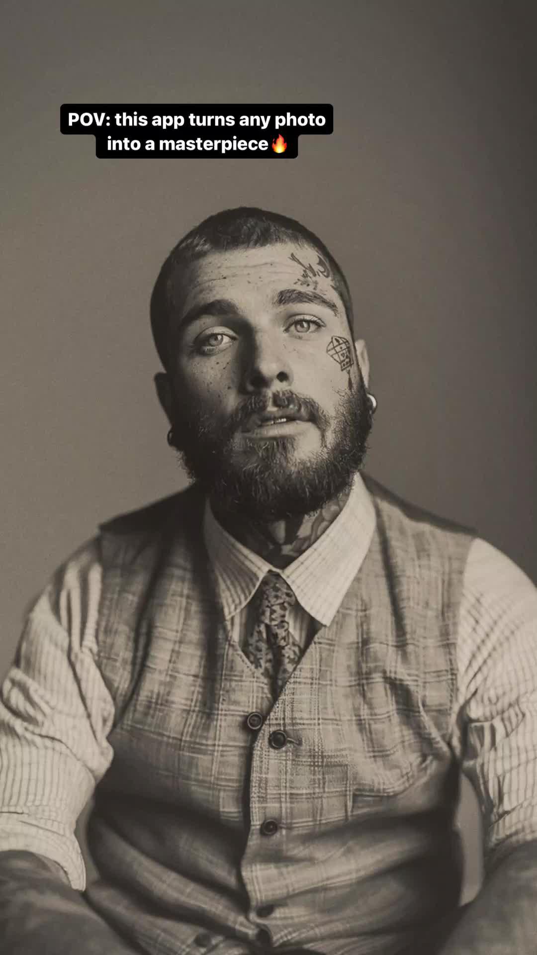 The secret is Prequel app