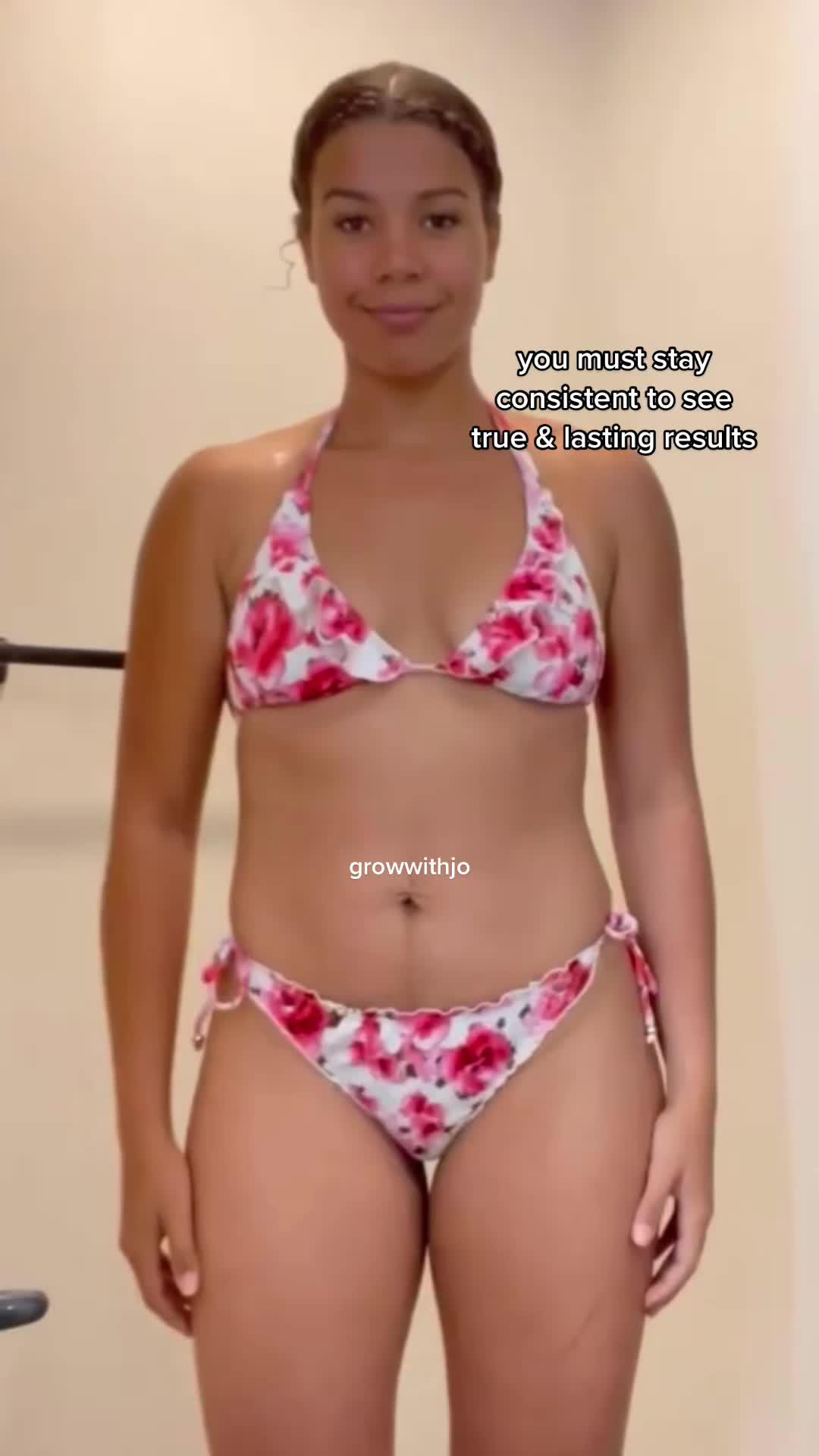 when your mind, body and soul is in it, everything is different! 4 months using the growwithjo app ✨ #transformation #weightloss #workoutmotivation #fitness #growwithjoapp 