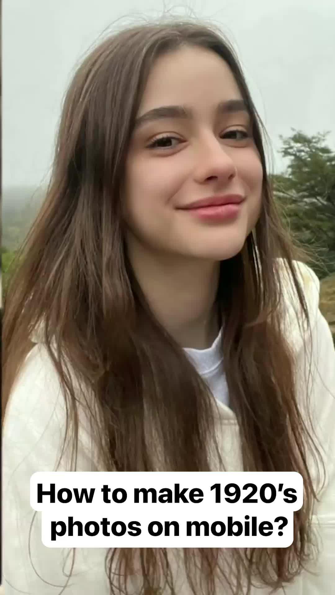 Create your 1930 style photo!