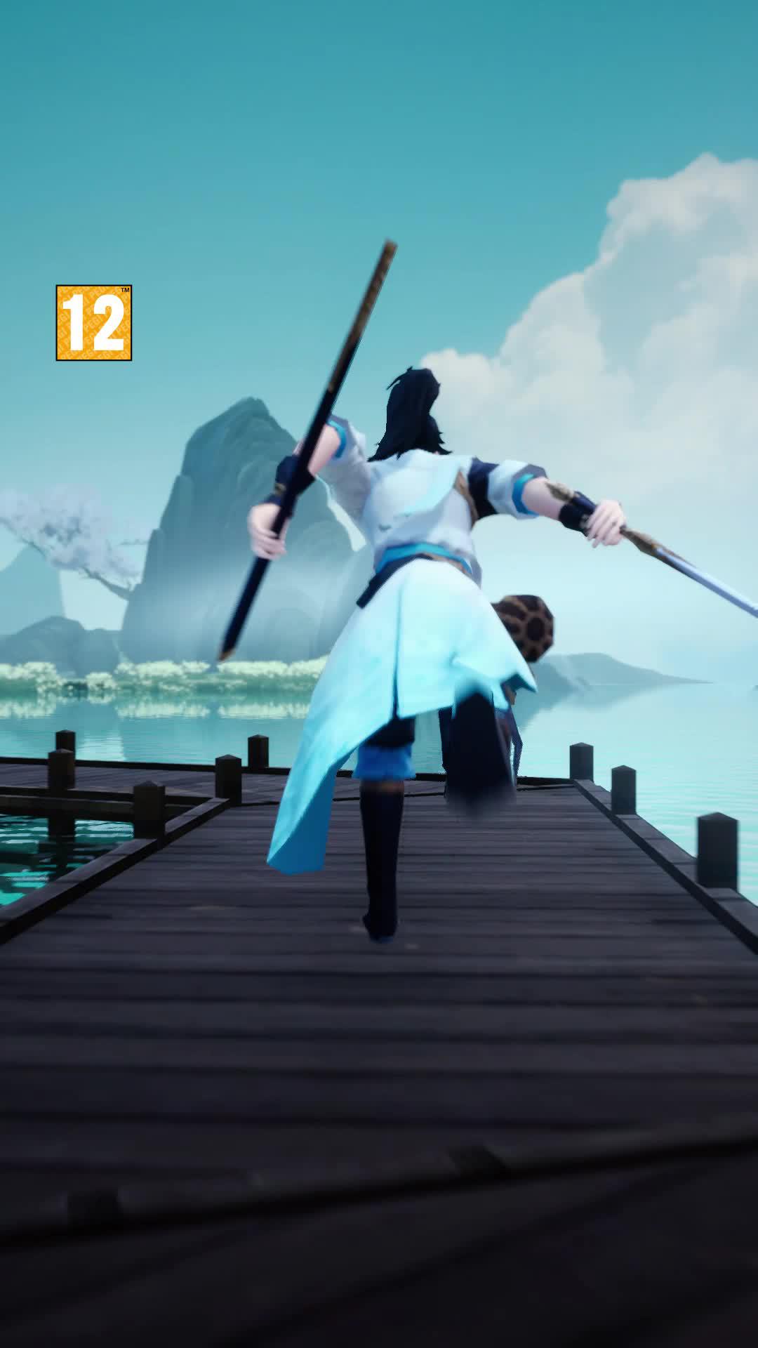 Wandering Swordius - Lake Swordsman #wanderingswordius #mobilegame #game #games #gameandroid #gameios #china #mmo #mmorpg #rpg