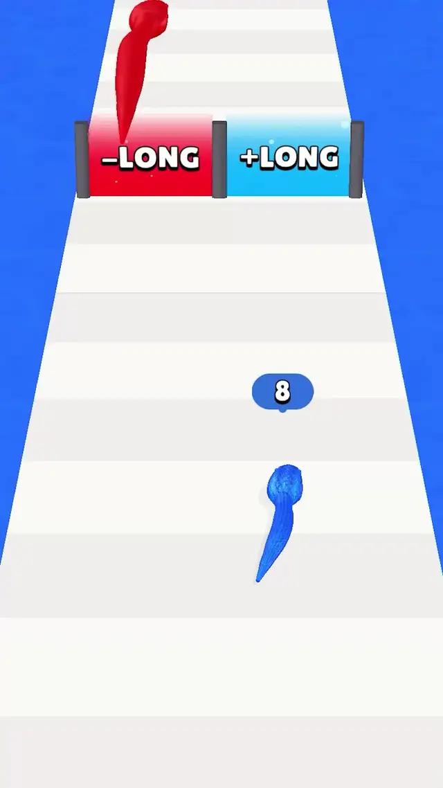 Try to reach the end whole, make the biggest snake