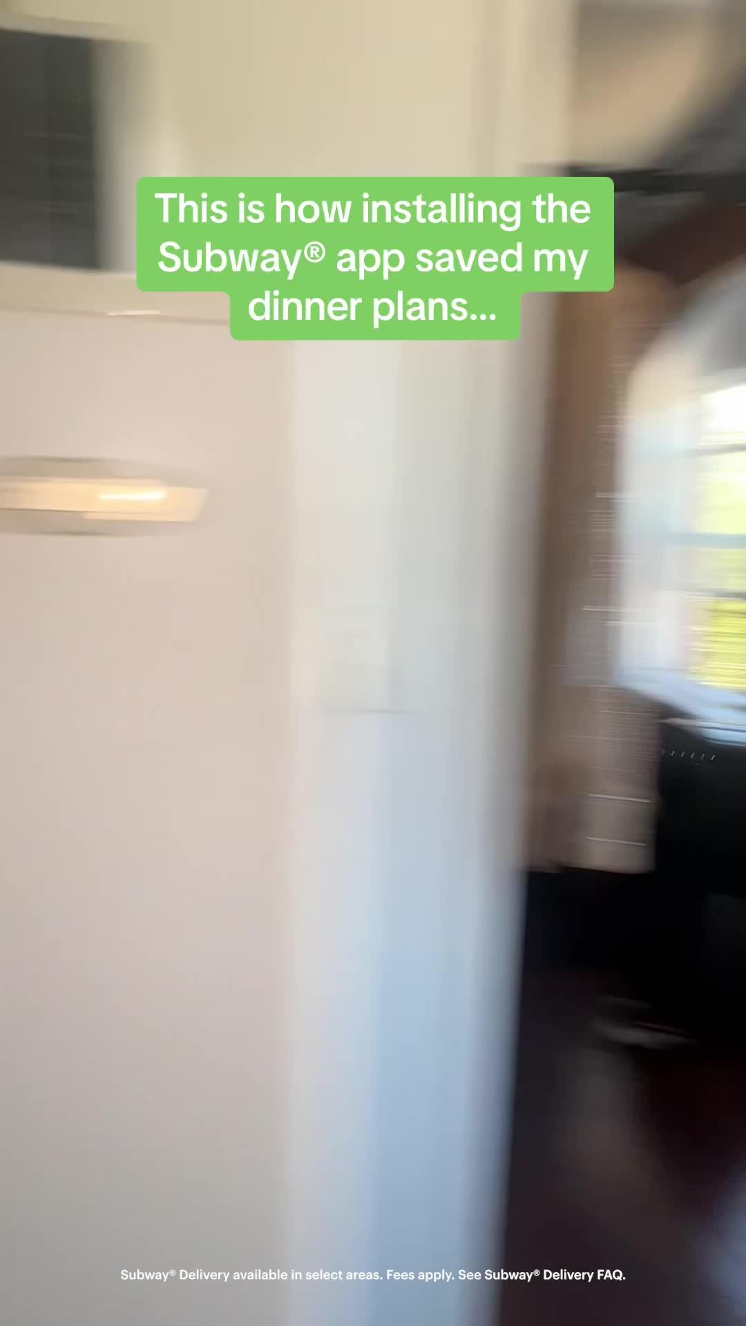 Need a quick and easy dinner option? Just install the Subway® app and order delivery or pickup.