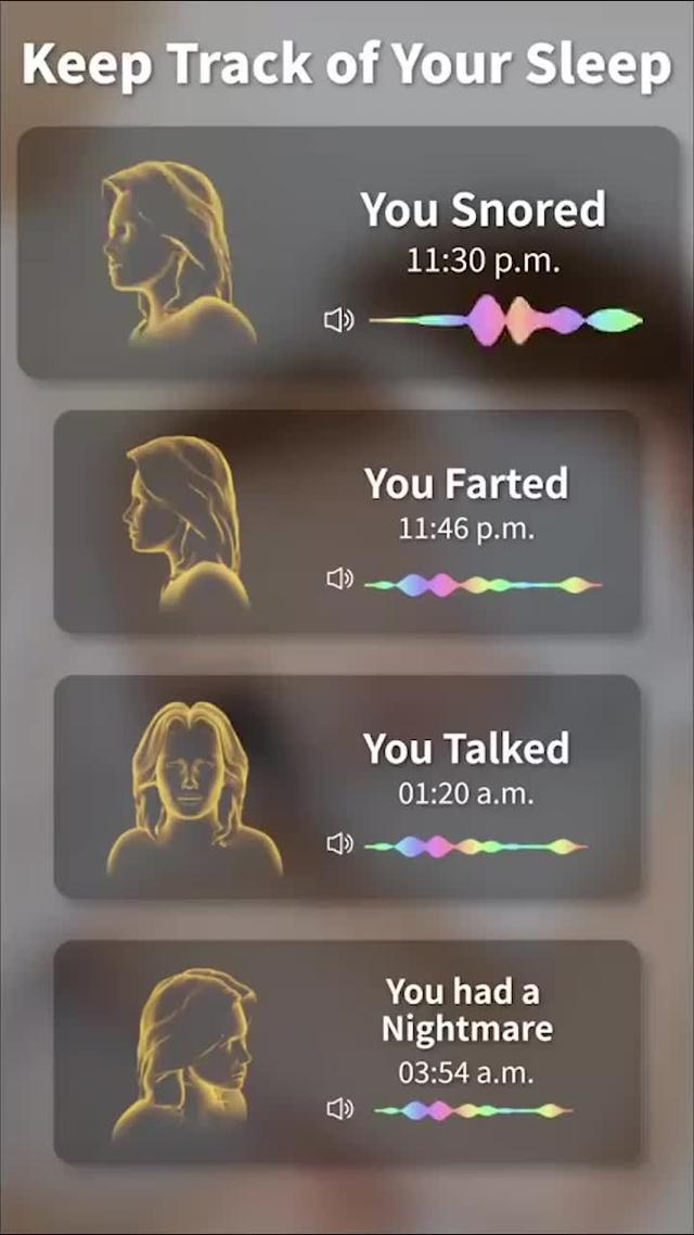 Get a good night‘s sleep and learn your patterns with Sleep Tracker.