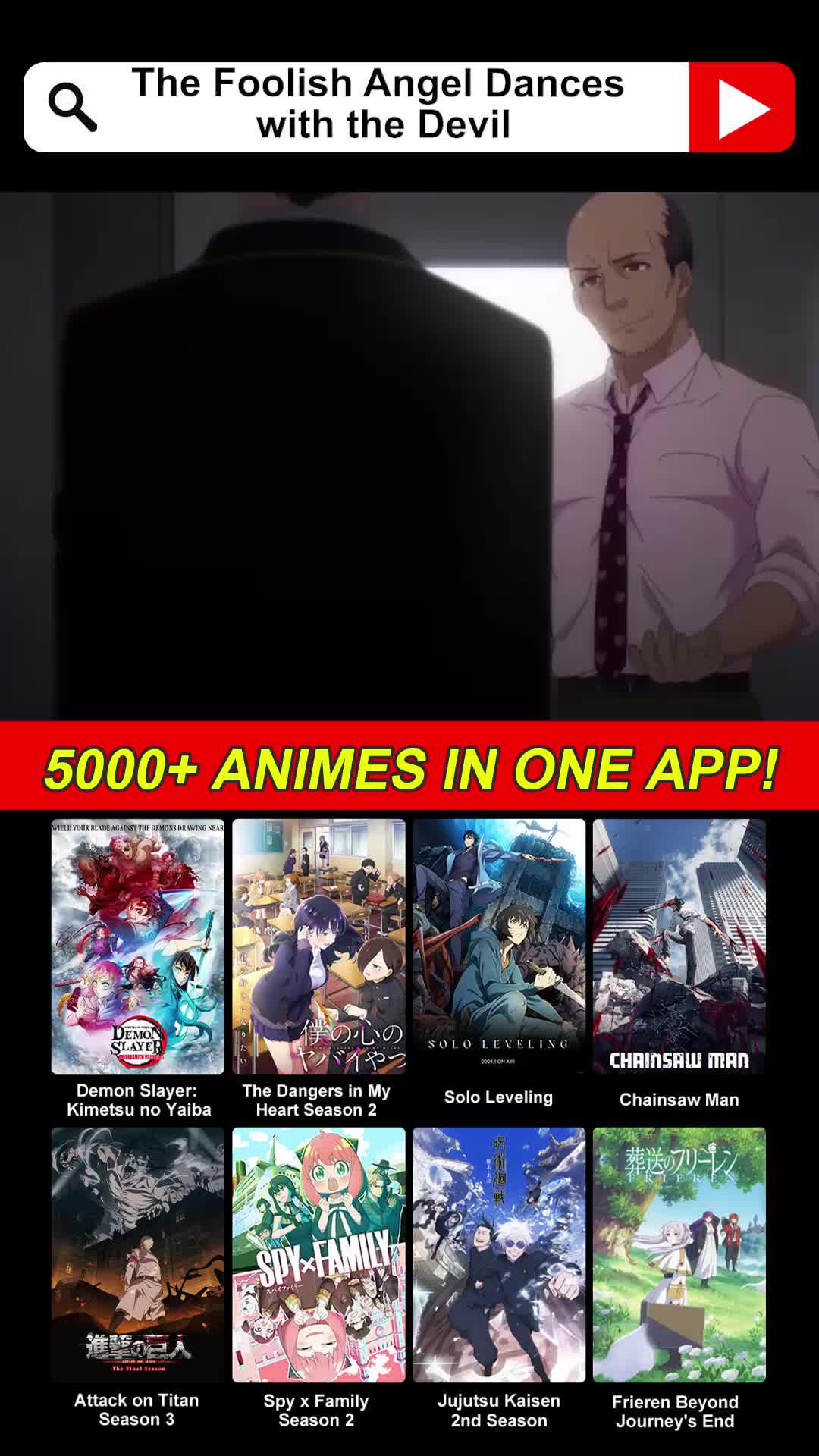 Download to watch the Hot-blooded anime