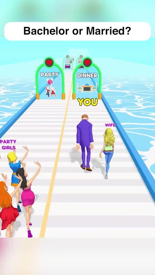 Choose between marriage and nightlife!