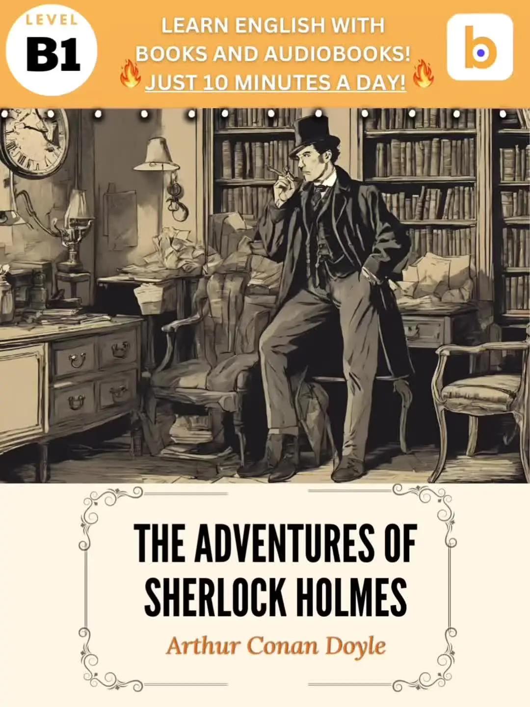 Download and improve your English💪🏻🔥  #bookvo #bookvoapp  #englishlearning #englishvocabulary  #englishtips #englishwords #advancedenglish #advancedvocabulary #englishforbeginners #englishforeveryone#englishpronounciation #englishbook #booktok #englishreading #bookinenglish #sherlock 