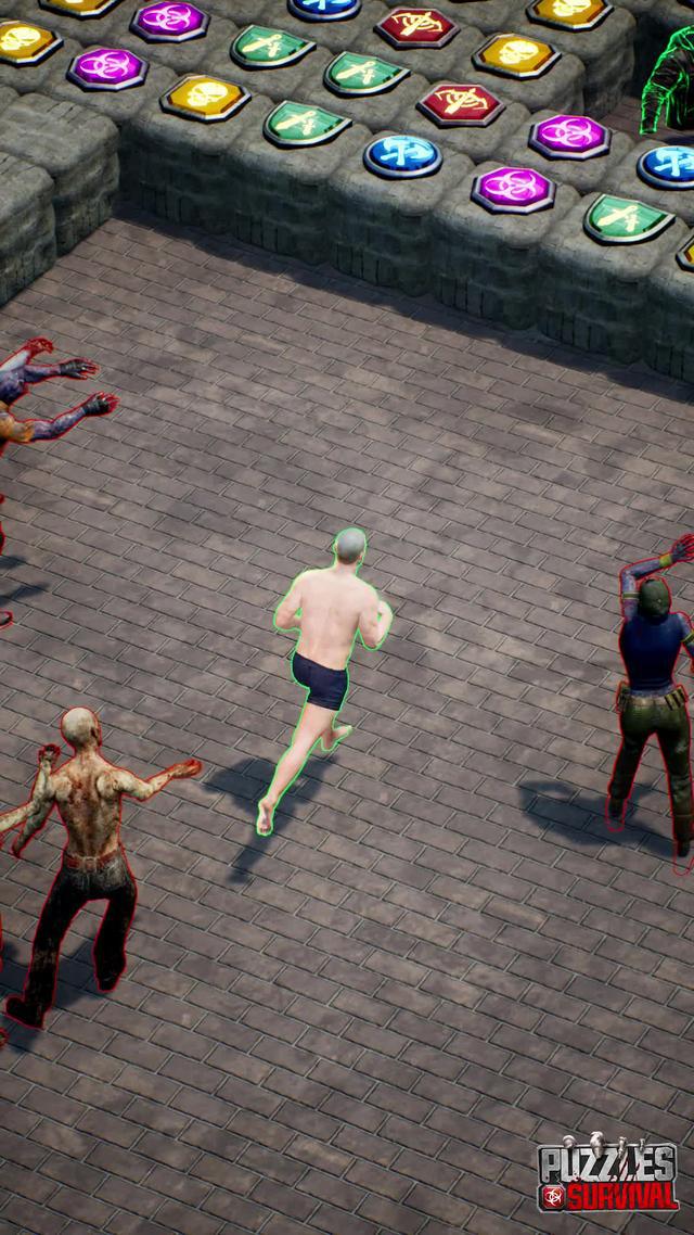 Crash zombie with your wisdom