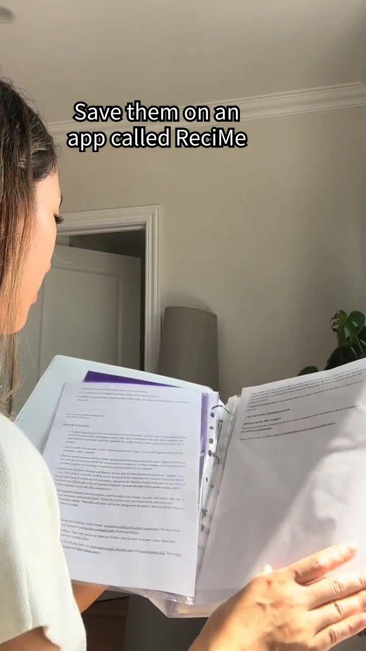 Download recipes in seconds