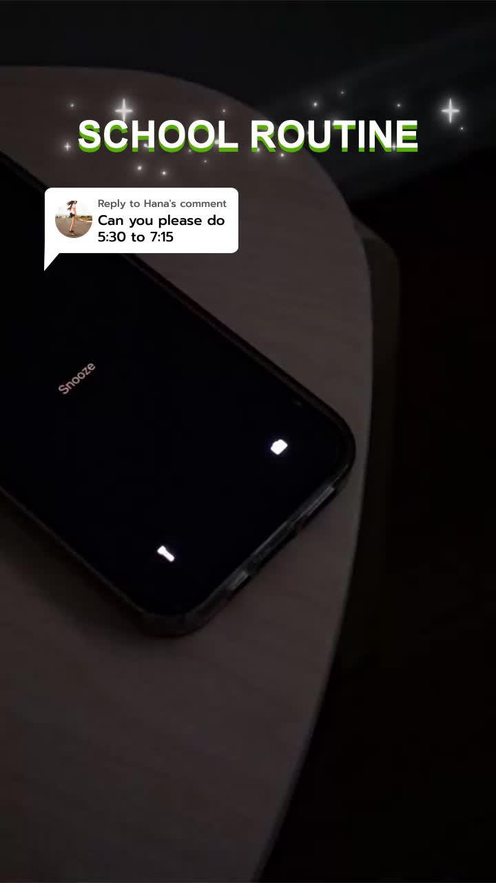 Simple Weekly Study Schedule with Alarmme