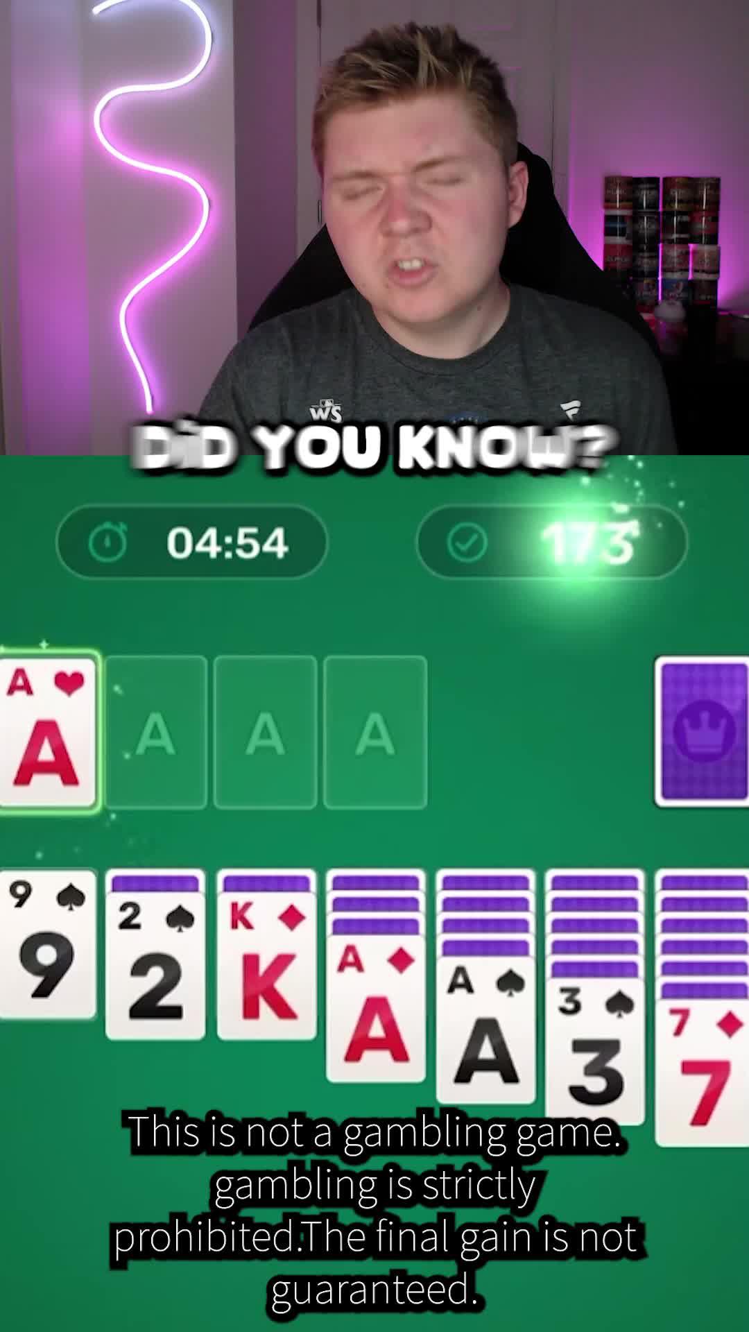 Want to start a amazing Solitaire game?