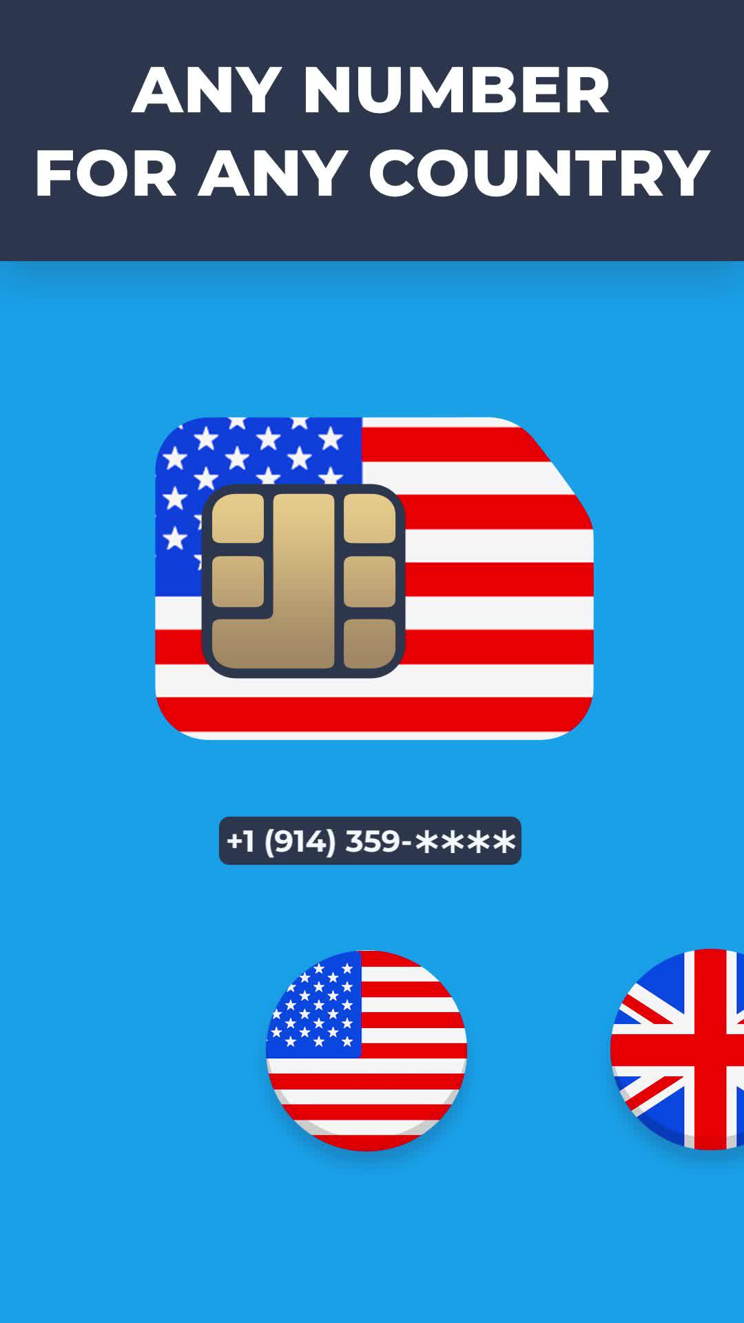 OnPhone is a safe and easy way to buy virtual Numbers. No registration, no personal info required.