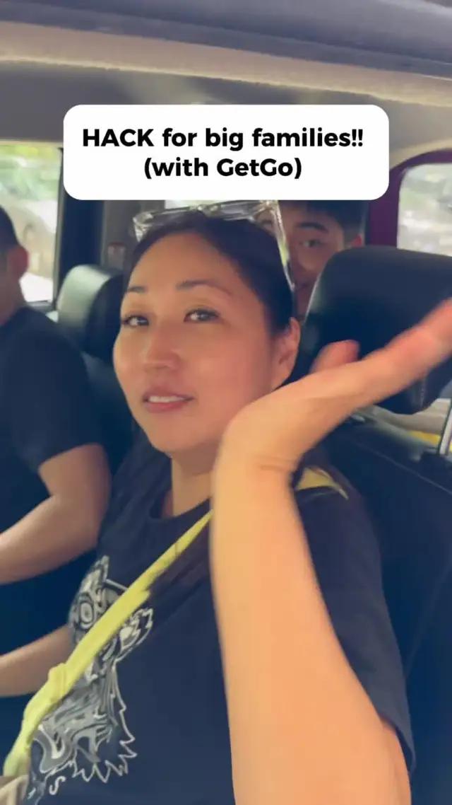 Book a GetGo from over 50 makes and models islandwide and get to your destination easily.