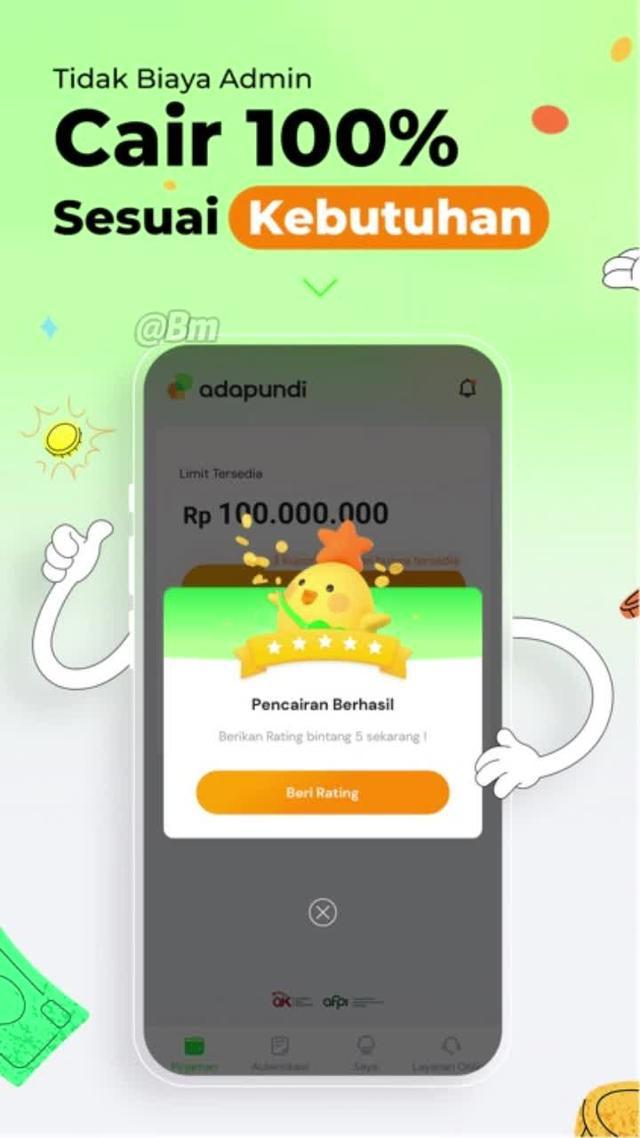 Pinjaman fleksibel dan ringan