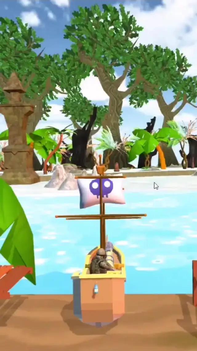 Not only can you play with gunboats, but you can also shoot tanks and cannons