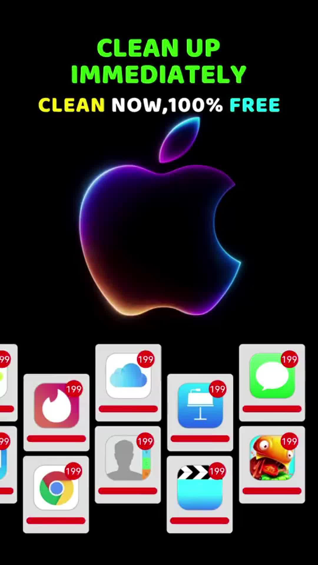 Clean your phone memory in one tap!