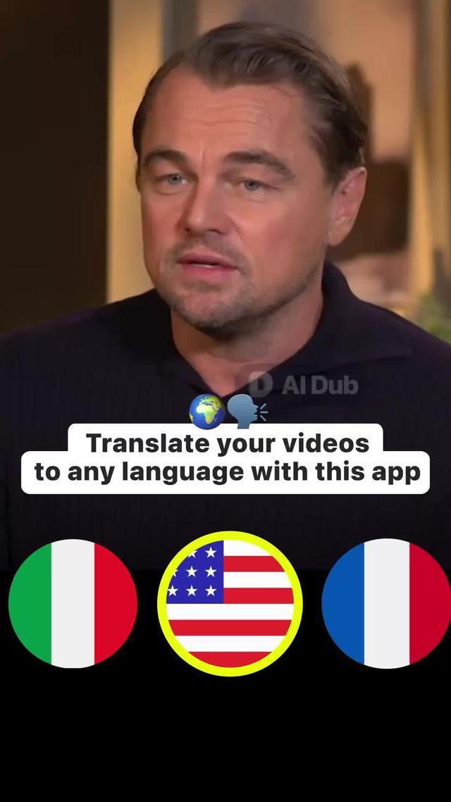 Translate your videos now with ai!