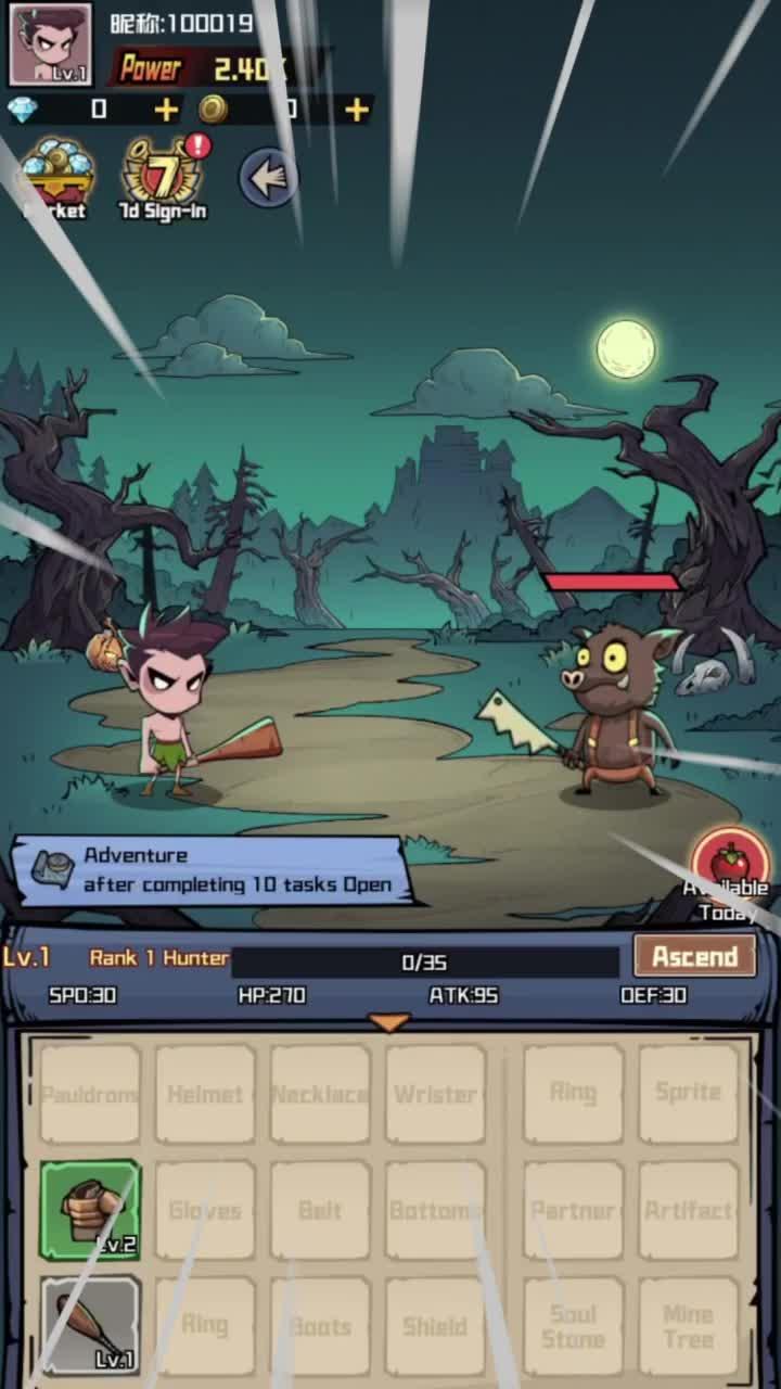 Do you want the eternal equipment?