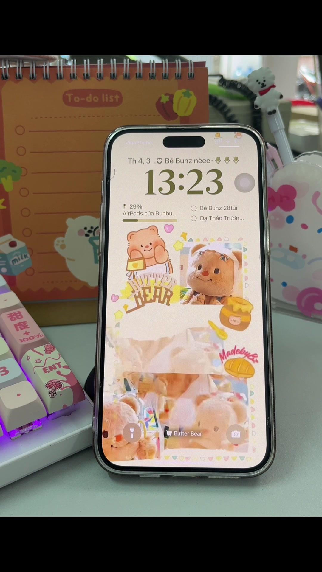 Lại là chiếc ứng dụng yêu thích của tui và các bà #micoapp #mico #widget #iphone #iphonetricks #xuhuong #butterbear #xuhuong