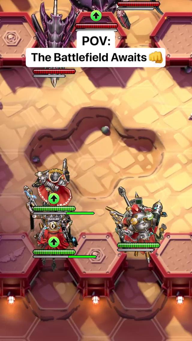 Battle merciless foes and collect champions in Warhammer 40,000: Tacticus!