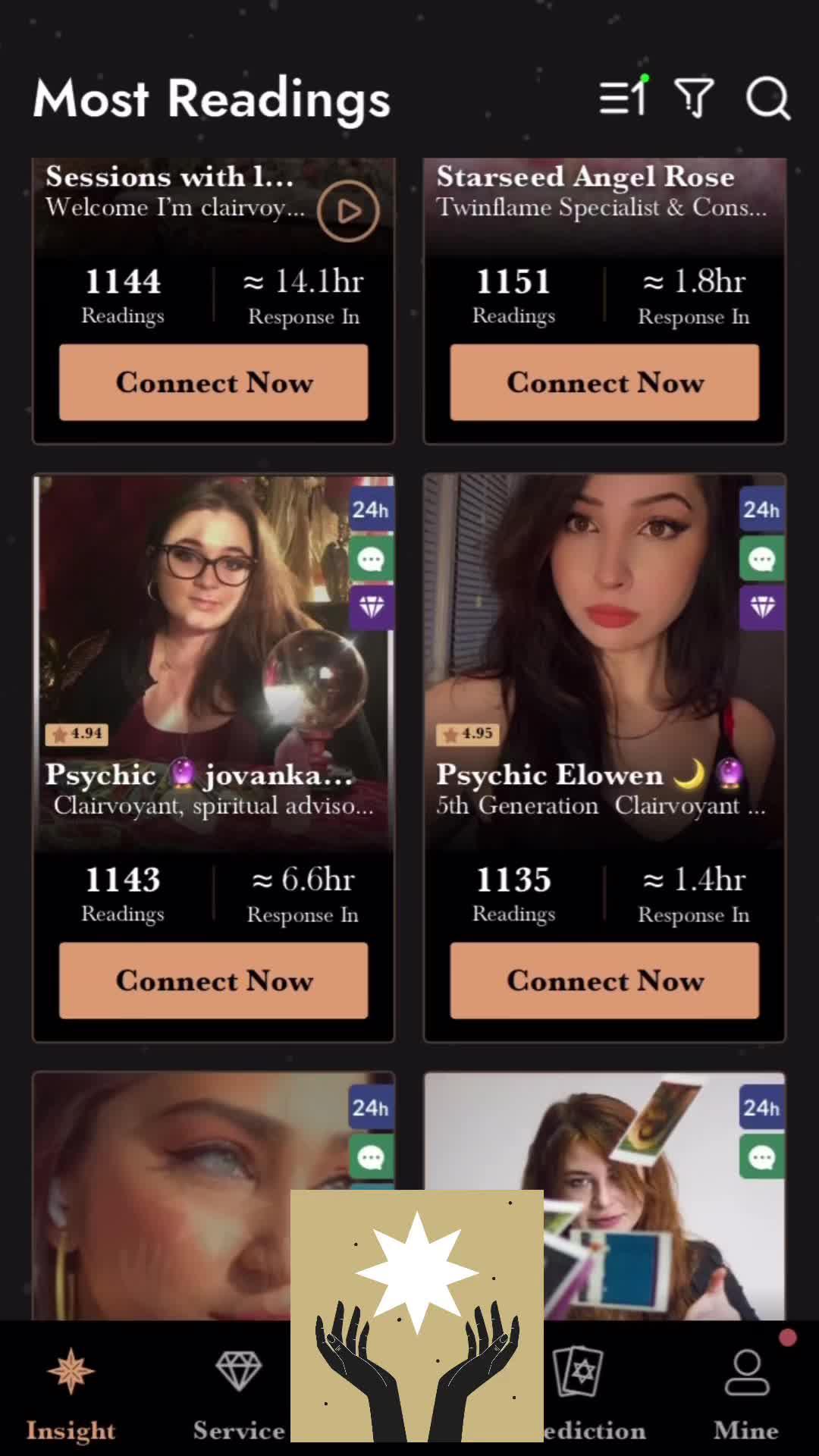 Ask about love, relationships, the future & more.