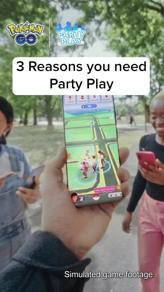 Join the party and dive into a shared Pokémon GO experience together