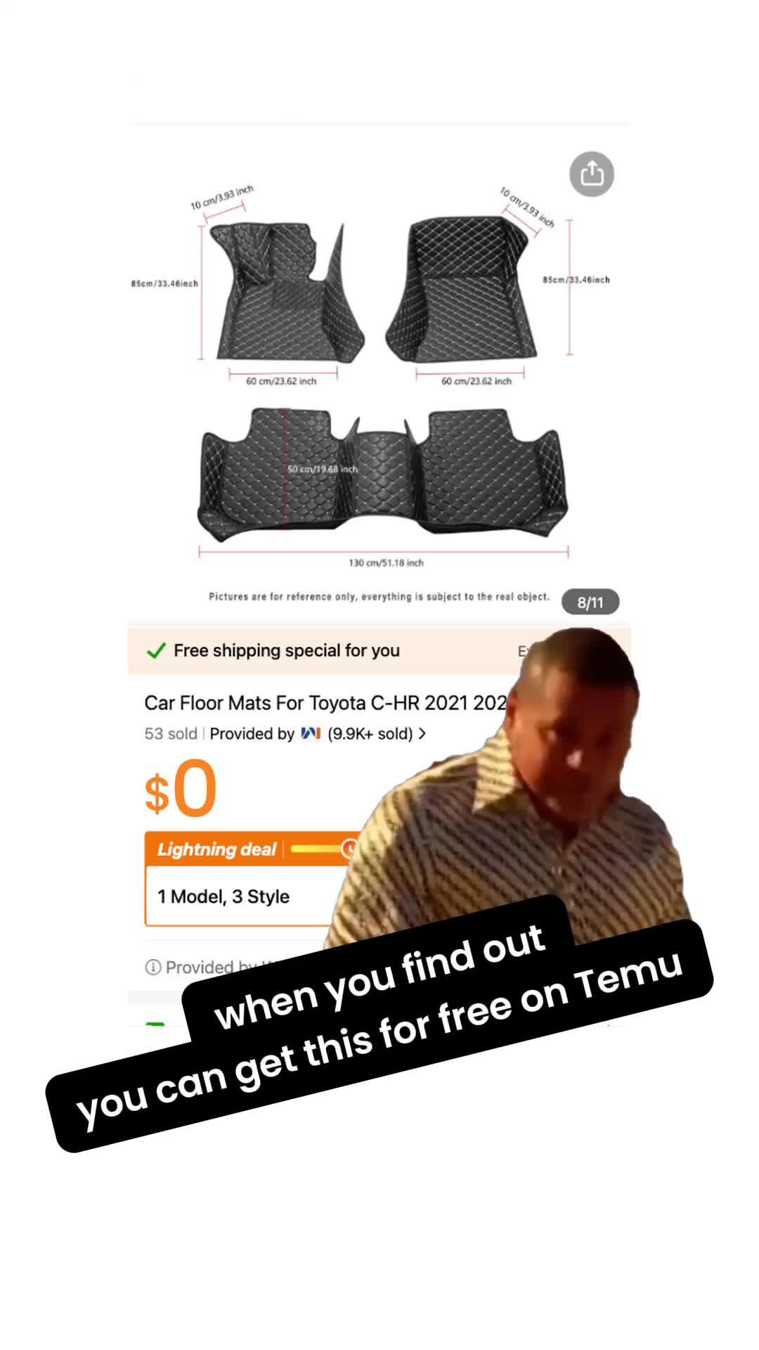 🆓FREE GIFT!!!! $0 Temu Haul!!!❤️⚡🎁 You can get this item for free now!!! Click the card to get your gift today! Free shipping & Free returns 🚛⚡ *Only for new app users with qualifying orders #Temu #zerotemuhaul #shopwithme #tryonhaul #freetemuhaul