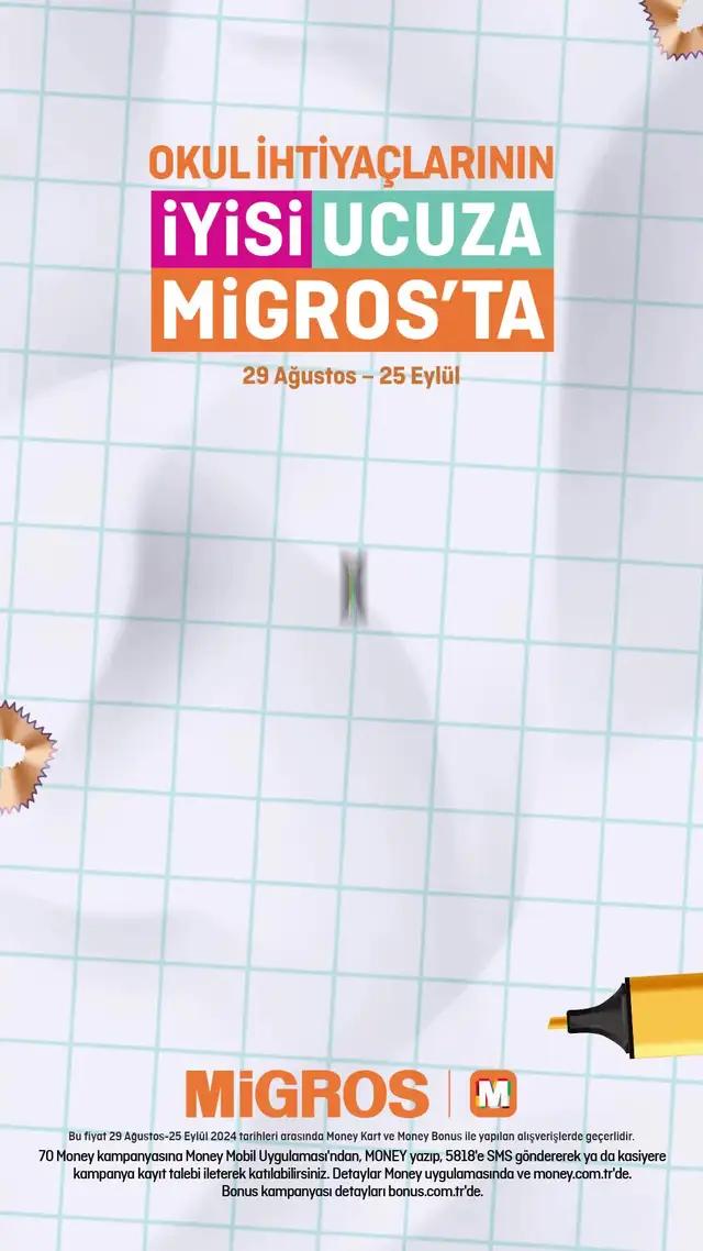 Okul İhtiyaçlarının İyisi Ucuza Migros'ta!