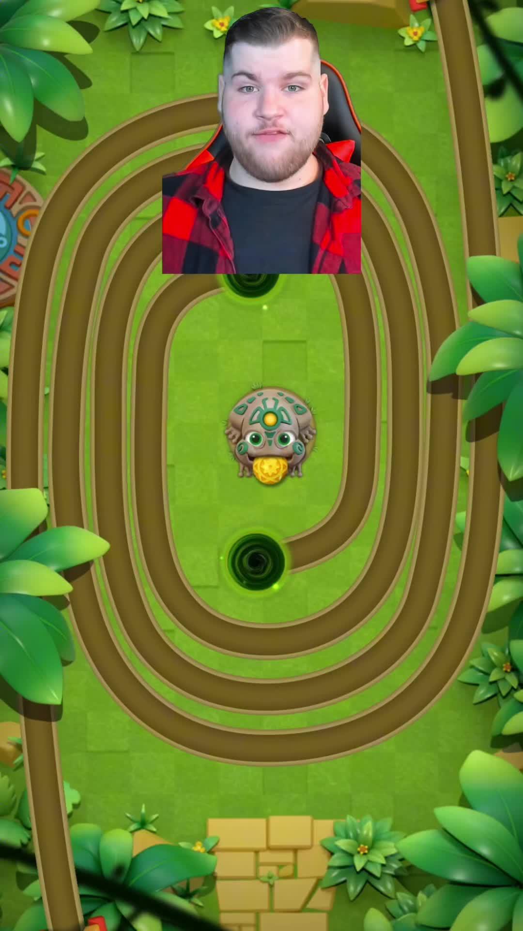 The game used to play called ZUMA is back！