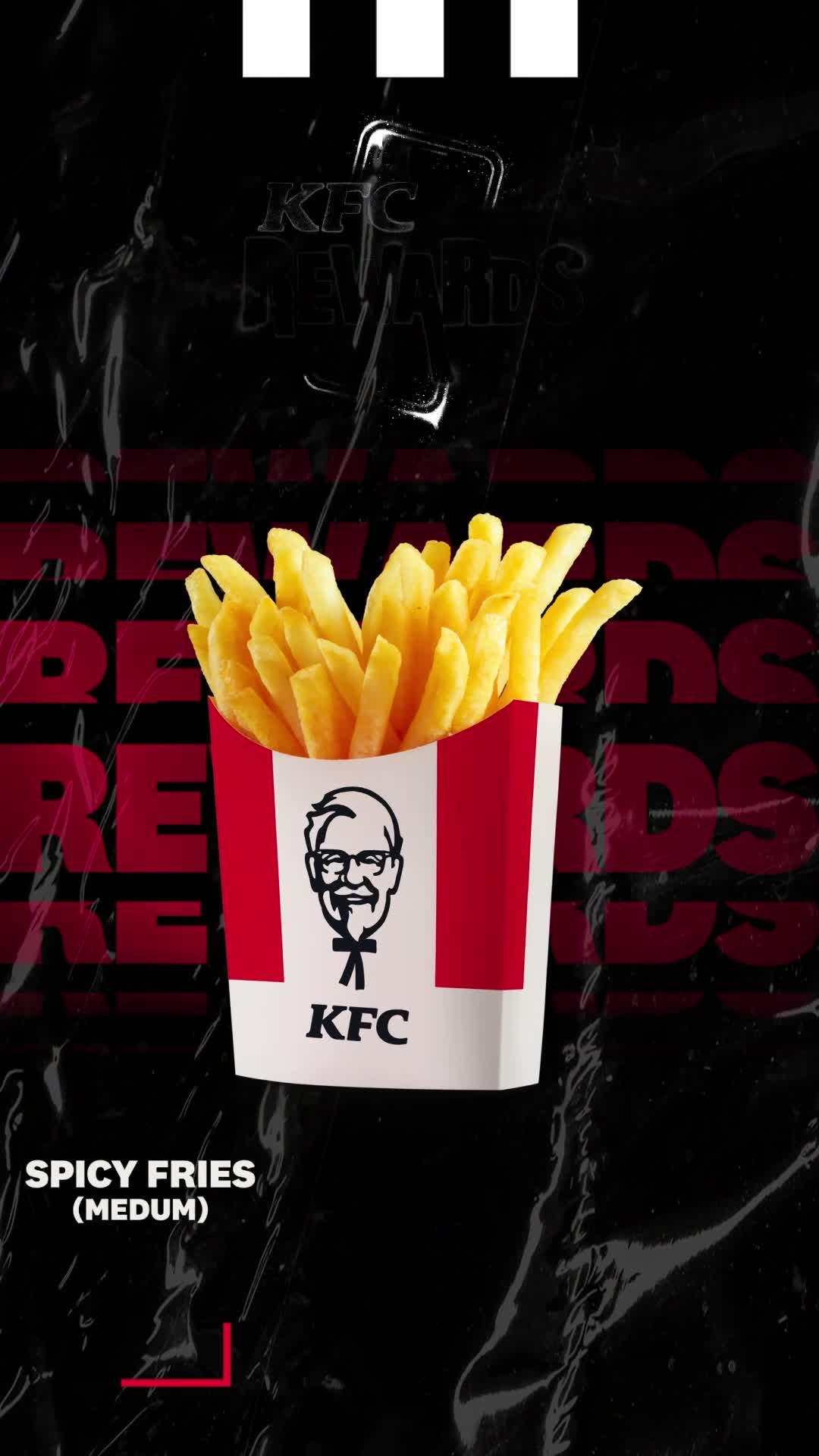 Haven’t redeemed your 500 joining bonus points yet? Redeem for finger lickin' good treats!