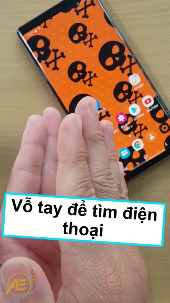 Tại sao dành rất nhiều thời gian tìm một điện thoại không? Nếu bạn có thể chỉ cần vỗ tay!