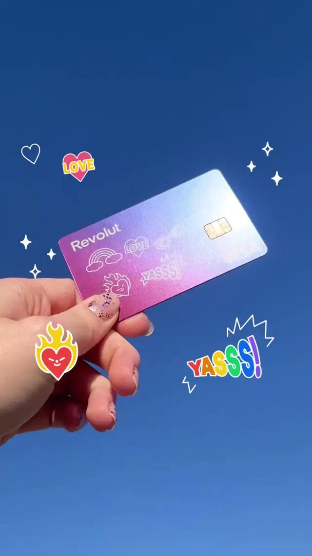 自慢したくなるようなカスタムカードを手に入れて、Revolutの特典の数々を利用しよう。