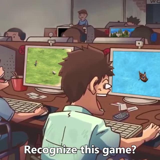 Starting with ONE man, farming, gathering, developing. You must play it with strategy!