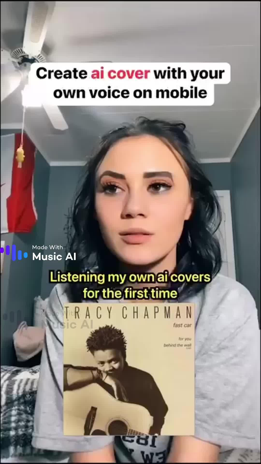 Create AI covers with your own voice on mobile