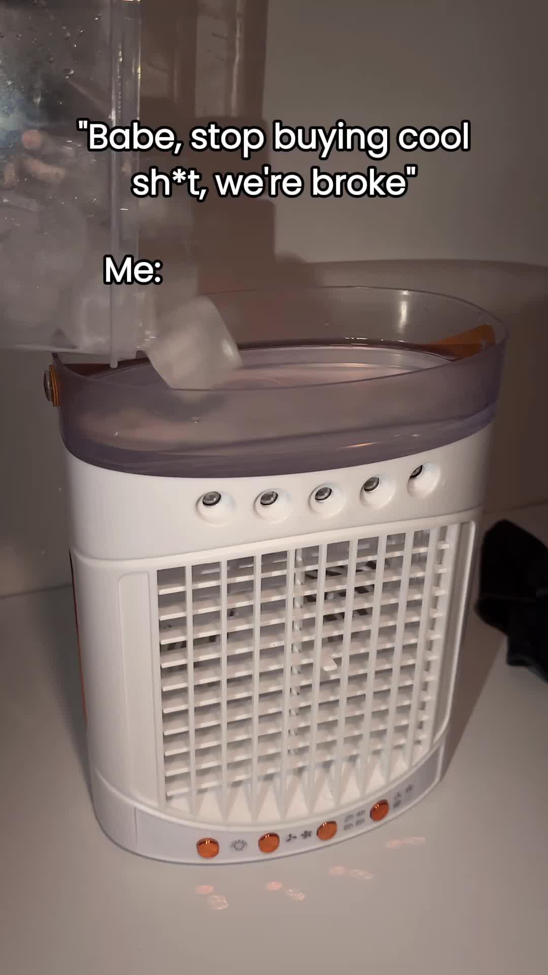 Who needs this? #coolingfan #airconditioner #summer #fyp #fypシ #gadget #temu #temufinds #homefinds #foryoupage #temu