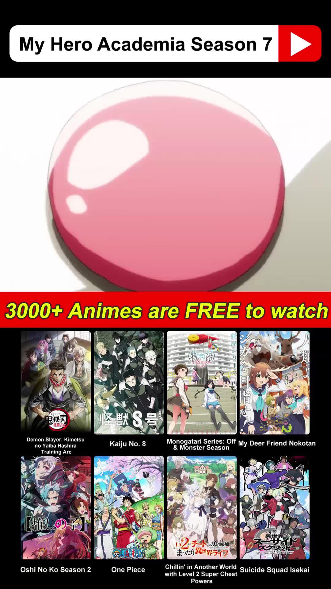 Watch your favorite anime